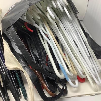 Sale Photo Thumbnail #200: You get two bags of plastic hangers.