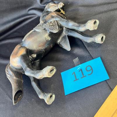 Sale Photo Thumbnail #596: Made from pot metal, great bronze coloring!