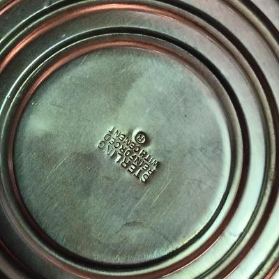 WEIGHTED STERLING CANDLE HOLDERS, DOROTHY C THORPE STERLING ON CRYSTAL BOWL AND MORE