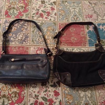 Pair of Etienne Aigner Shoulder Bags