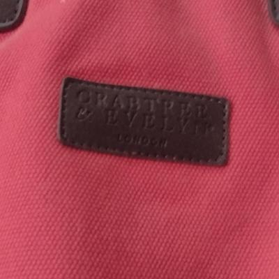 Pair of Tote Bags- Crabtree & Evelyn and Punctuate