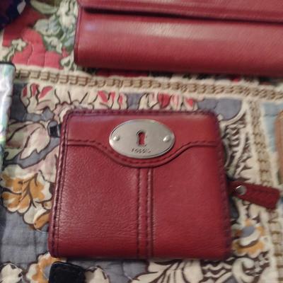 Collection of Ladies Wallets and Cosmetic Bags