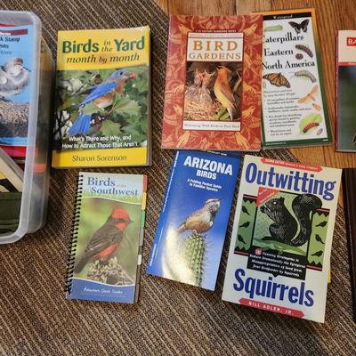 Collection of Audubon Books Birds, mammals, Night Sky w Monocular, Bird Call