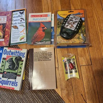 Collection of Audubon Books Birds, mammals, Night Sky w Monocular, Bird Call
