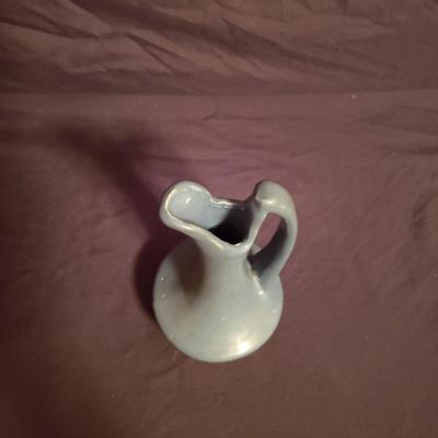 Niloak Stoneware Pitcher & More Pottery (LR-KD)