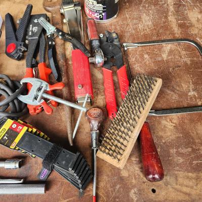 Another Misc. Tool Lot Stanley, Dremel Moto tool Magnetic Pickup tool and more see pics