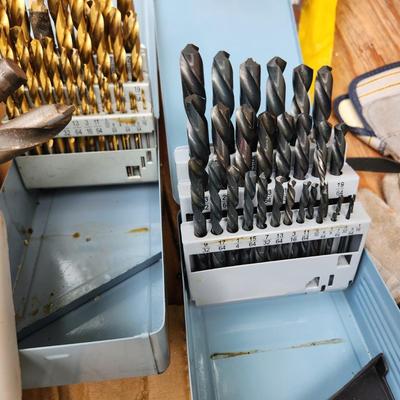 Massive Drill Bit lot Irwin, Delta, Black and Decker, Fuller Countersinks, Forstner, Brad Point Woodbits Germany, Bosch, and others