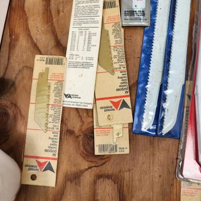 Lot of Saw Blades Milwaukee Sawzall , Vermont American
