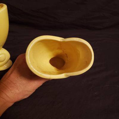 Vintage Yellow Pottery-Hull, Shawnee and More (LR-KD)