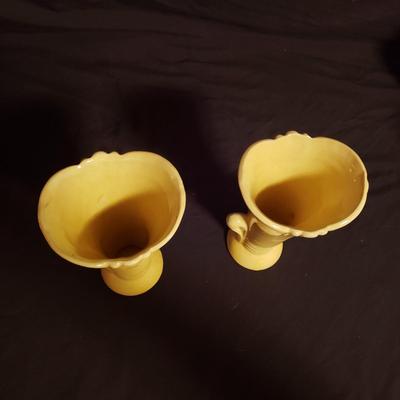 Vintage Yellow Pottery-Hull, Shawnee and More (LR-KD)