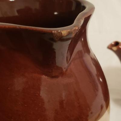 Brown Stoneware Pottery-McCoy and More (LR-KD)