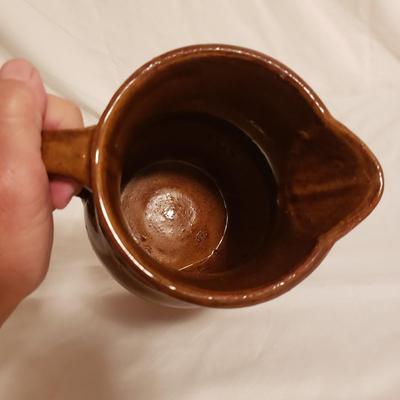Stoneware Crock and Pitchers (LR-KD)