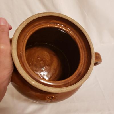 Stoneware Crock and Pitchers (LR-KD)