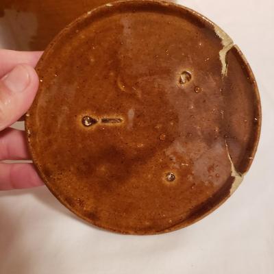 Stoneware Crock and Pitchers (LR-KD)