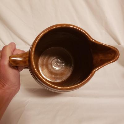 Stoneware Crock and Pitchers (LR-KD)