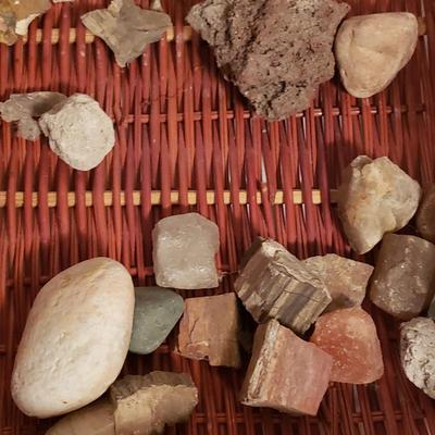 Collection of Rocks and Shells (LR-KD)