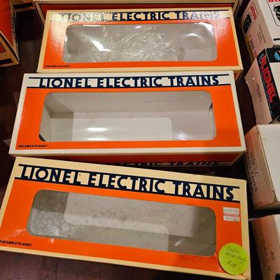 Assortment of Empty O Gauge Car Boxes (T2-JS)