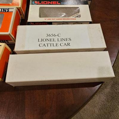 Assortment of Empty O Gauge Car Boxes (T2-JS)