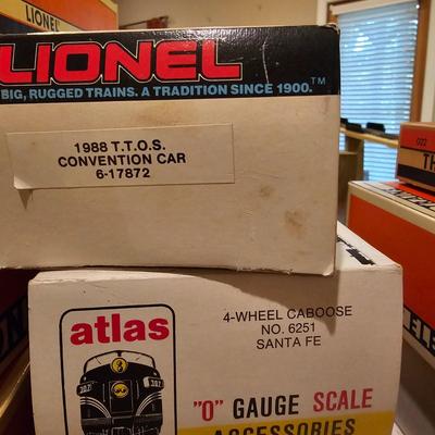 Assortment of Empty O Gauge Car Boxes (T2-JS)