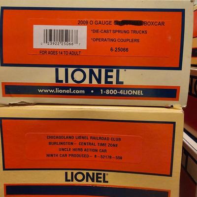 Assortment of Empty O Gauge Car Boxes (T2-JS)