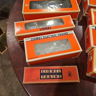 Assortment of Empty O Gauge Car Boxes (T2-JS)