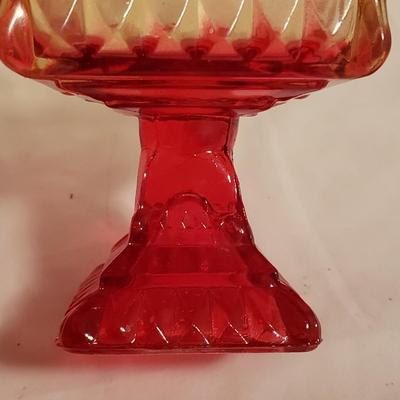 Vintage Reds and Yellows Glassware (LR-KD)