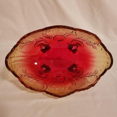 Vintage Reds and Yellows Glassware (LR-KD)
