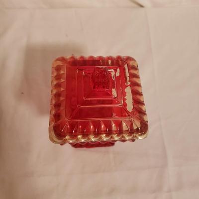 Vintage Reds and Yellows Glassware (LR-KD)