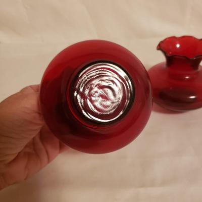 Vintage Reds and Yellows Glassware (LR-KD)