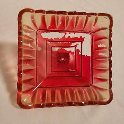 Vintage Reds and Yellows Glassware (LR-KD)