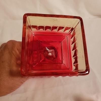 Vintage Reds and Yellows Glassware (LR-KD)