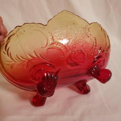 Vintage Reds and Yellows Glassware (LR-KD)