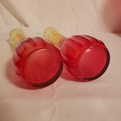 Vintage Reds and Yellows Glassware (LR-KD)