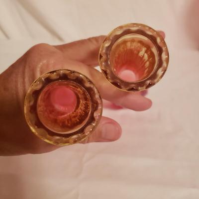 Vintage Reds and Yellows Glassware (LR-KD)