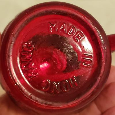Vintage Reds and Yellows Glassware (LR-KD)