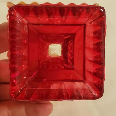 Vintage Reds and Yellows Glassware (LR-KD)