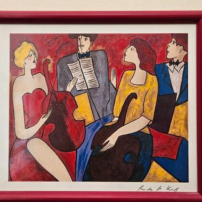 Linda LeKinff Seriolithograph