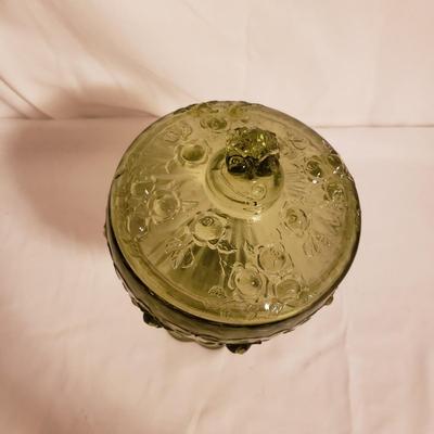 Green and Brown Glassware-Fenton, FTD and More (LR-KD)