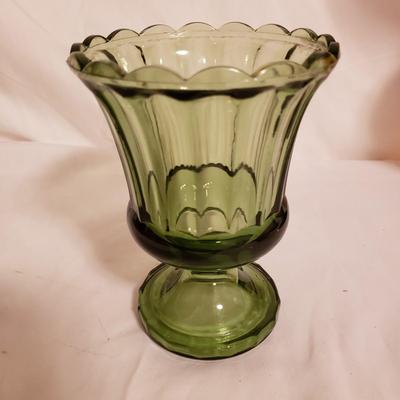Green and Brown Glassware-Fenton, FTD and More (LR-KD)