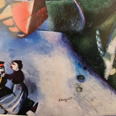 Chagall Color Framed Print