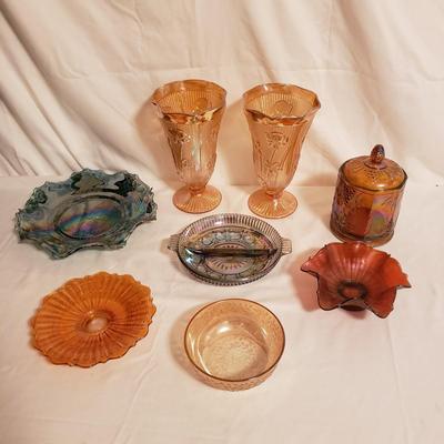 Beautiful Carnival Glass Collection (LR-KD)