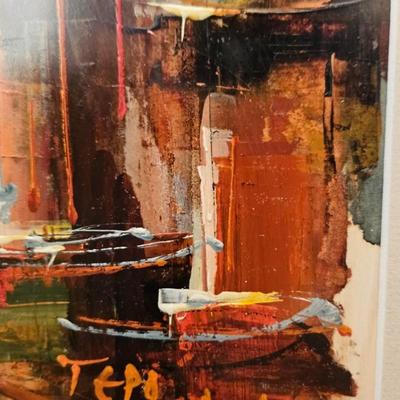 Nice Abstract Street Scene Print