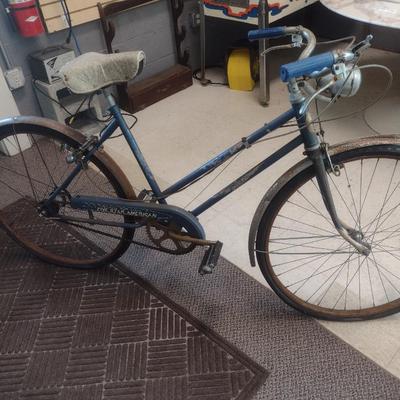 Highly Collectible Vintage Columbia Built 5 Star Bicycle with Sturmey Archer 3 Speed Gear Set
