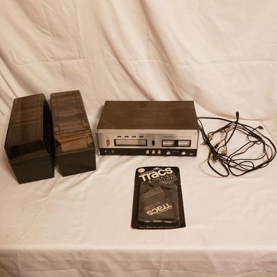 Radio Shack Realistic 8 Track Player W/Tapes (LR-KD)