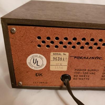 Radio Shack Realistic 8 Track Player W/Tapes (LR-KD)