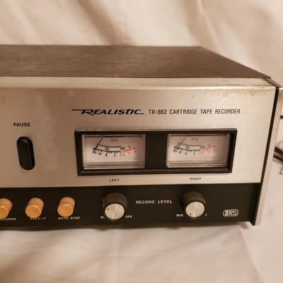 Radio Shack Realistic 8 Track Player W/Tapes (LR-KD)