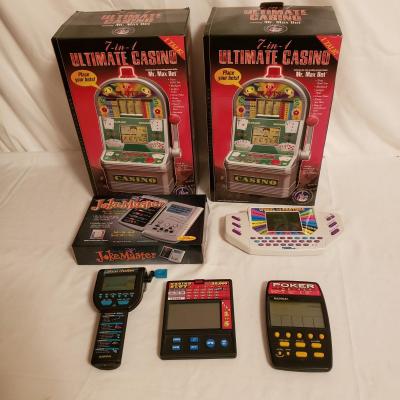 Slot Machines and Vintage Hand Held Games (LR-KD)