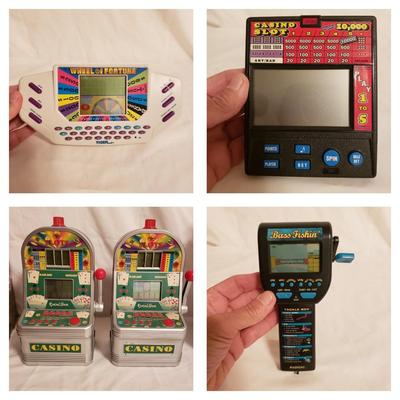 Slot Machines and Vintage Hand Held Games (LR-KD)