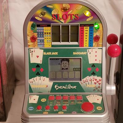Slot Machines and Vintage Hand Held Games (LR-KD)