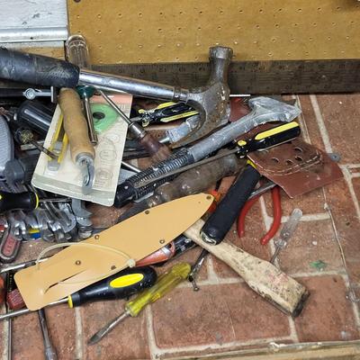 LOT 151B: Assortment of Various Tools and Workers Items